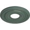 Ekena Millwork Lauren Ceiling Medallion (Fits Canopies up to 6 1/4"), 20 5/8"OD x 6 1/4"ID x 1 3/8"P, Cloud Burst CM20LNCBF - alternate 2